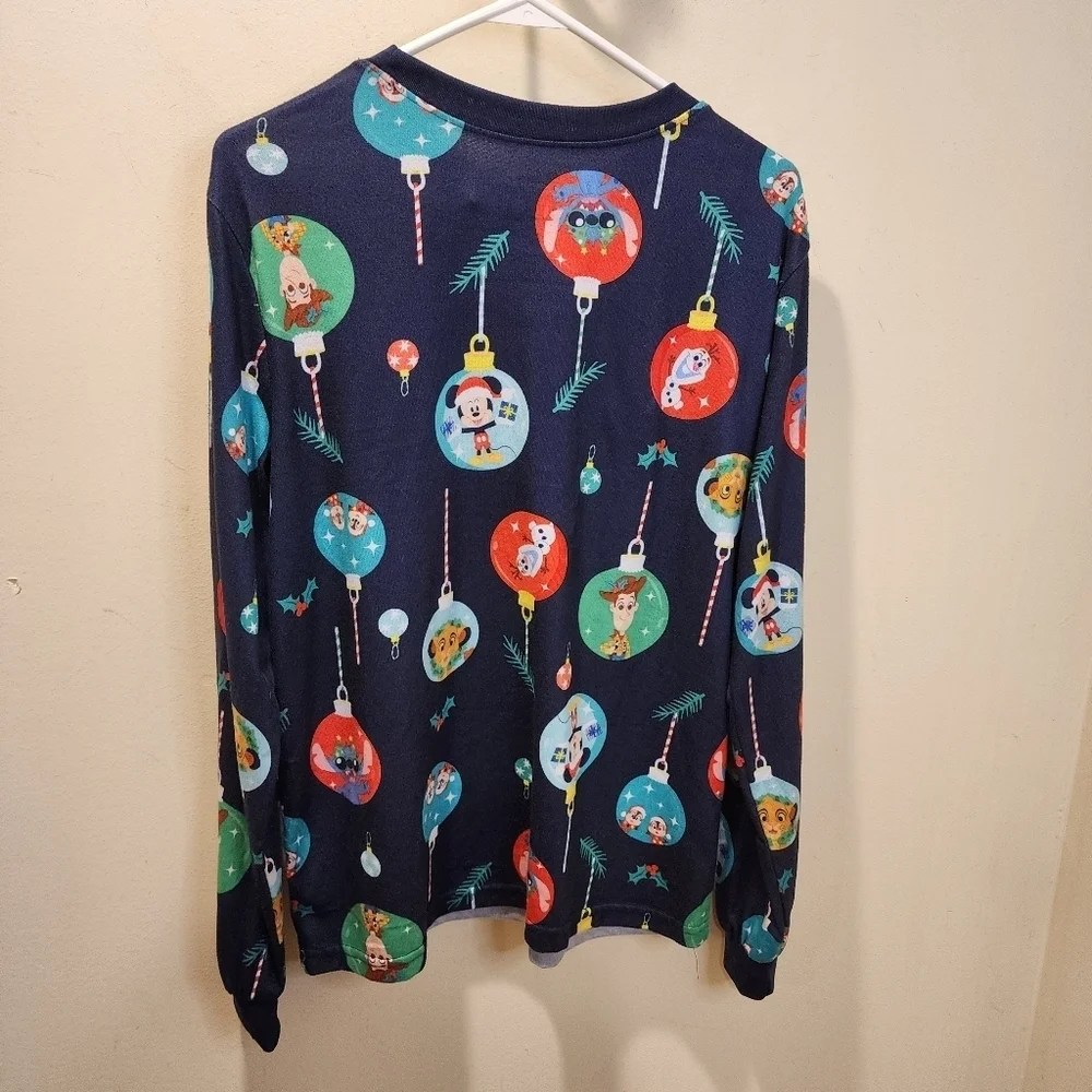 Disney 100 Aniversary Mickey Christian Pajama top size M